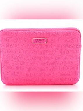 Marc Jacobs “Adults Suck” neoprene 11” laptop tablet case